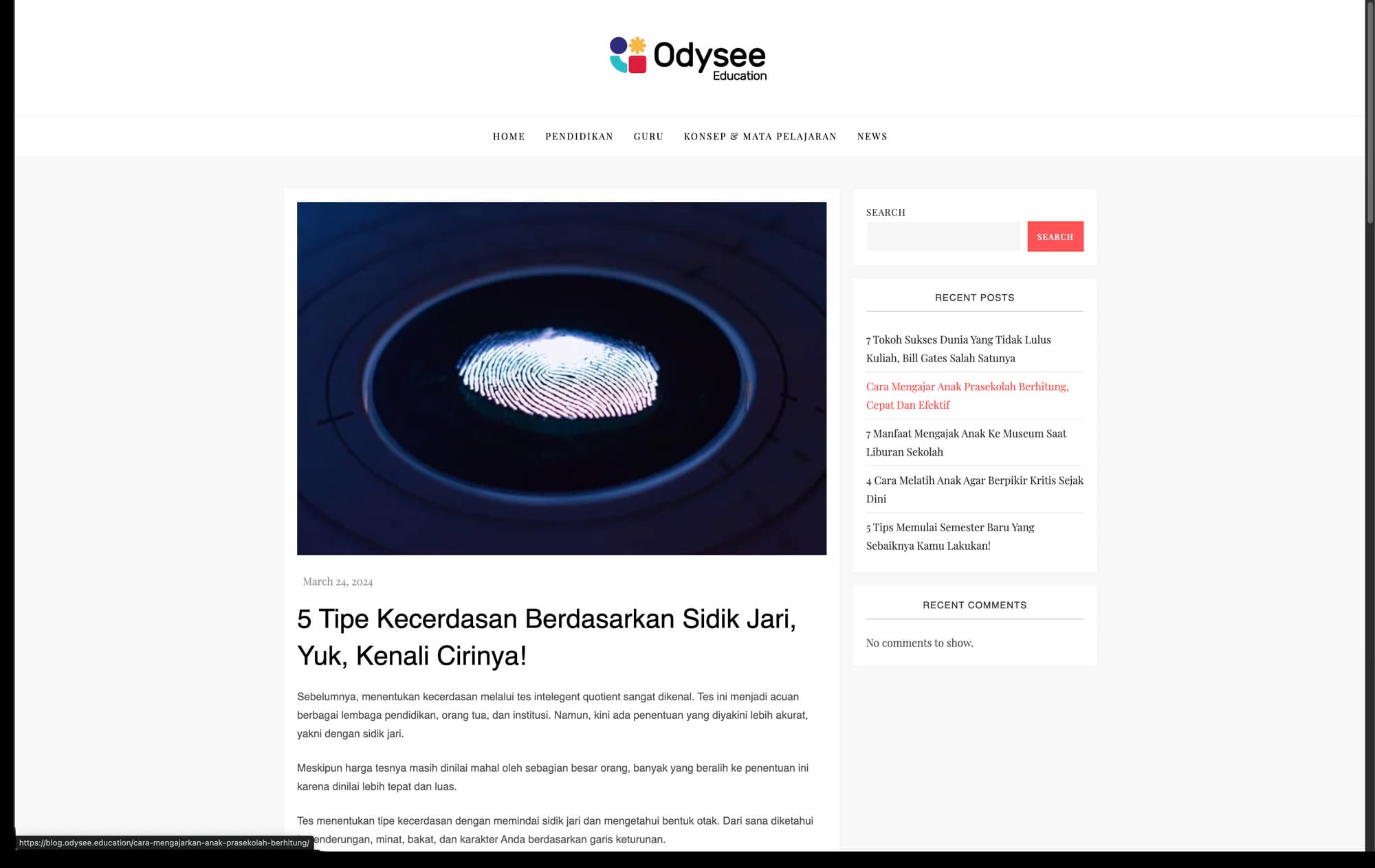 In-depth Blog Post Details