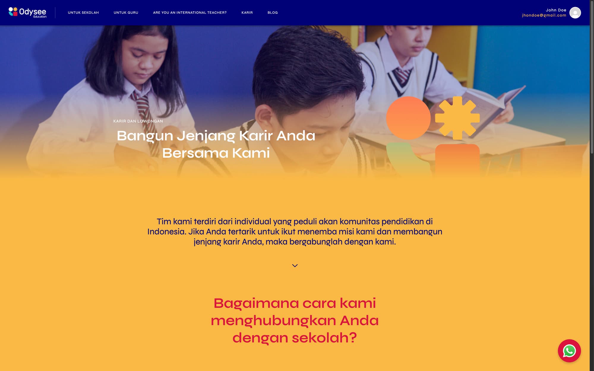 Odysee Internal Career Opportunities