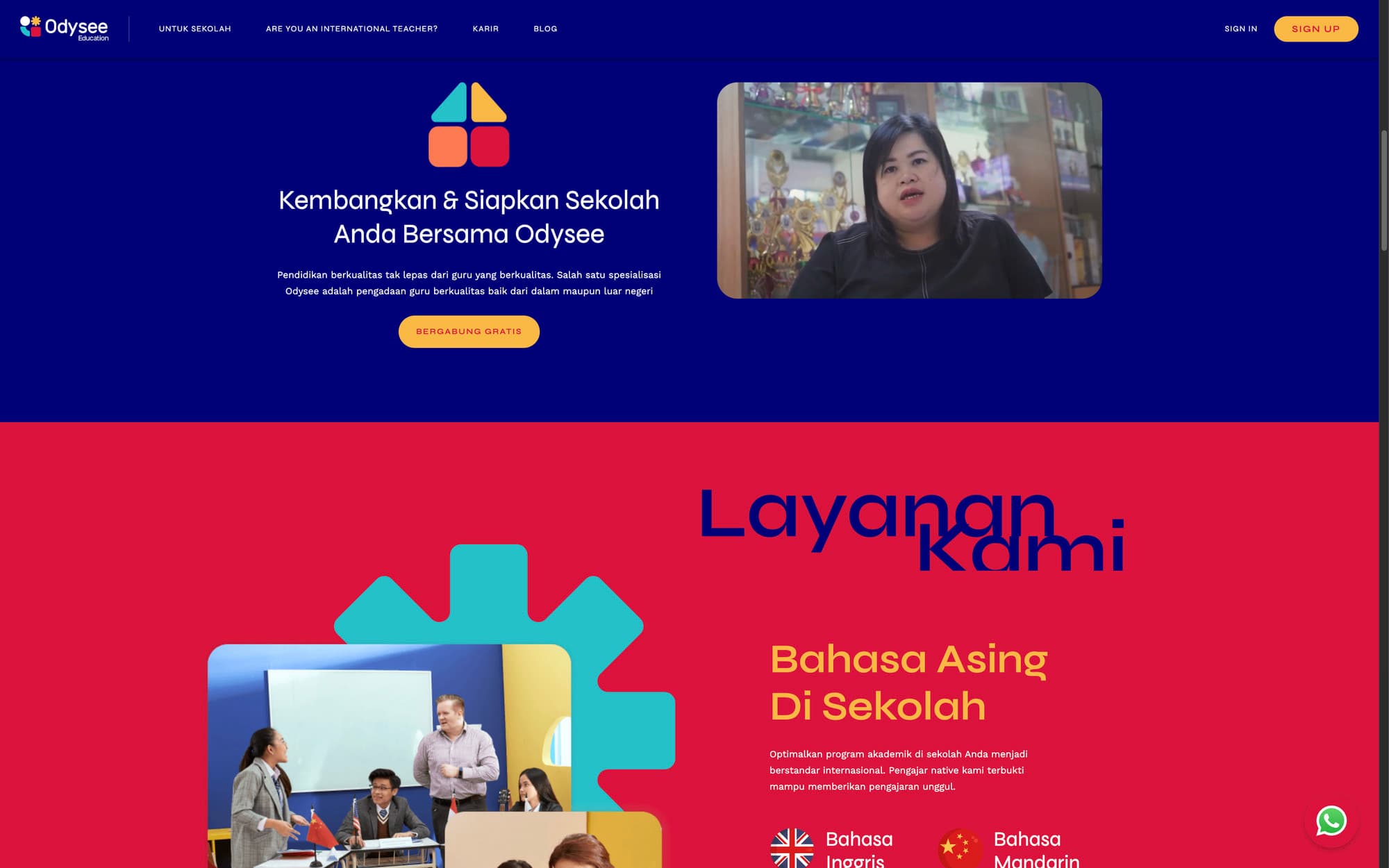 School Services and Testimonials