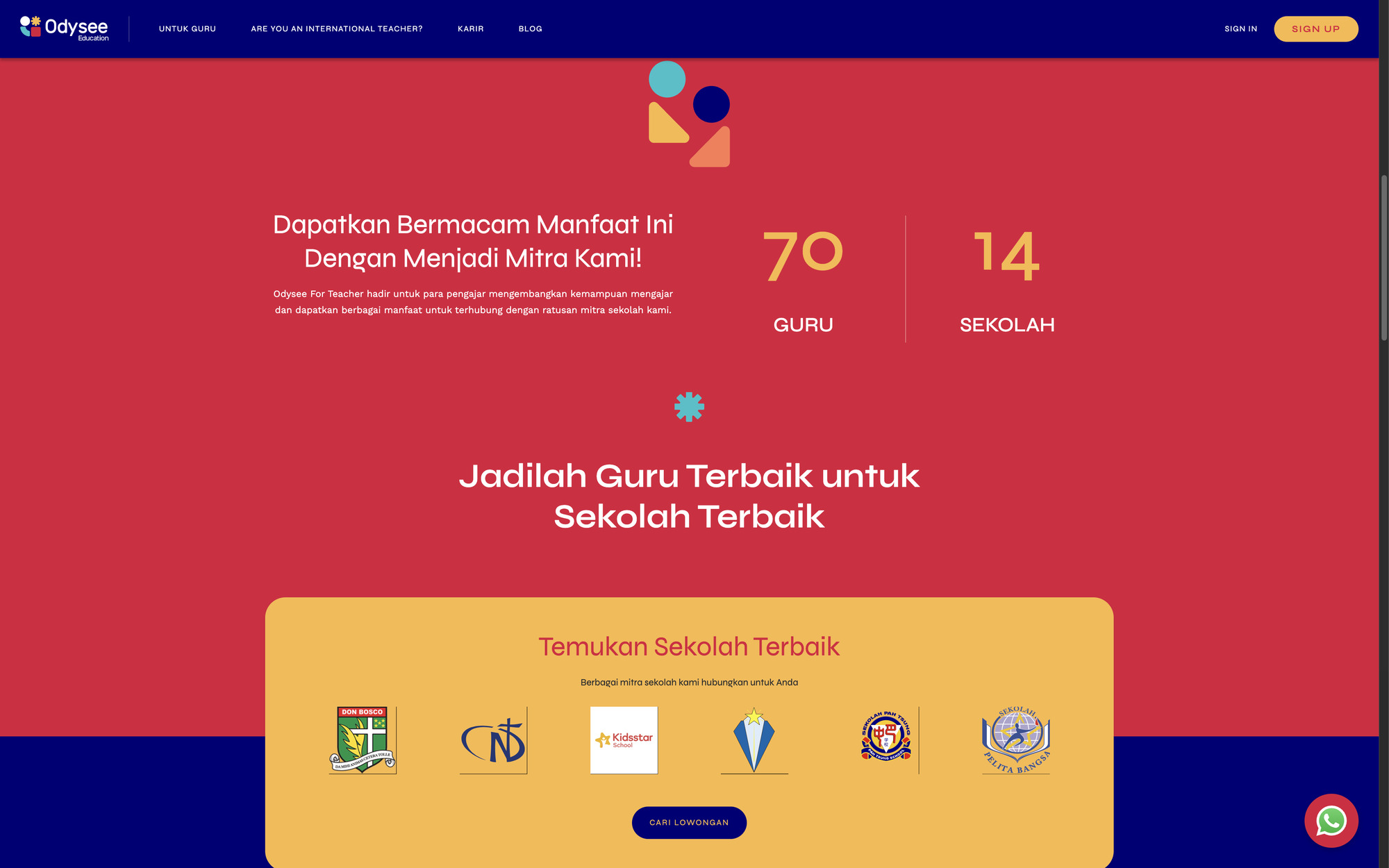 Teacher Community and Listings